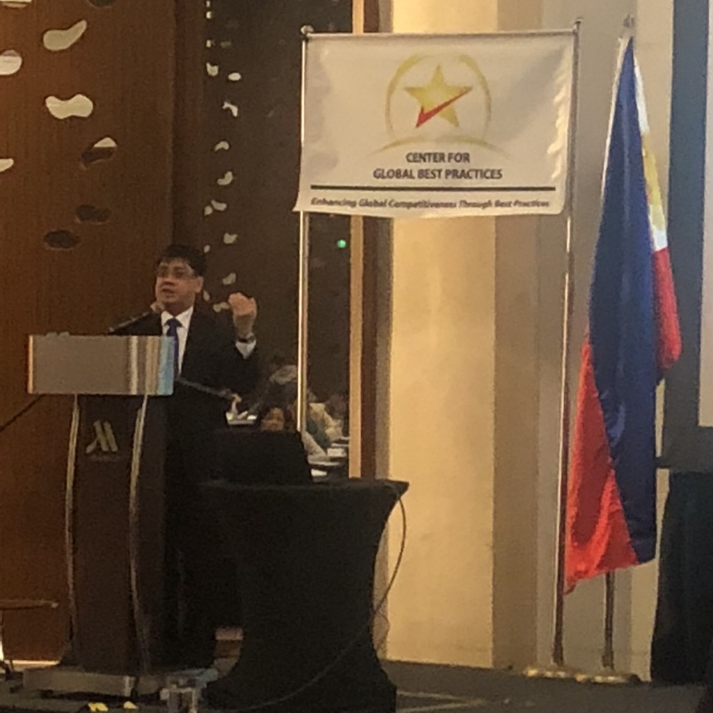 Atty. Danny Bunyi conducts training for compliance officers