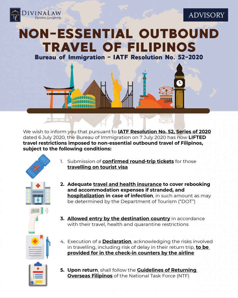 Lifted Travel Restrictions
