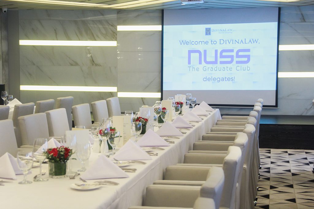 DivinaLaw hosts luncheon for NUSS delegates