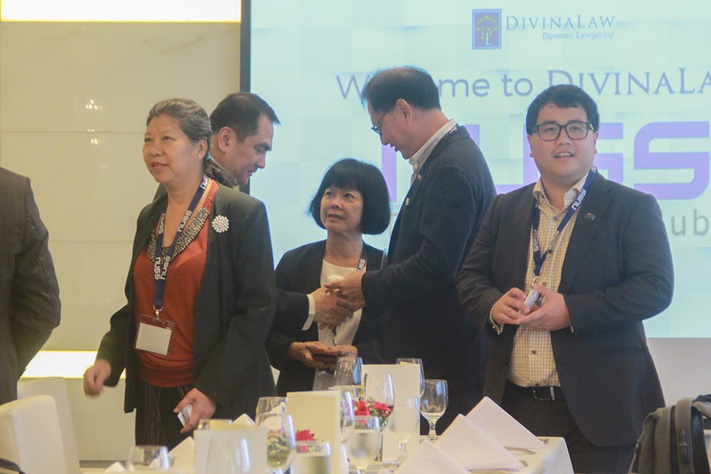 DivinaLaw hosts luncheon for NUSS delegates