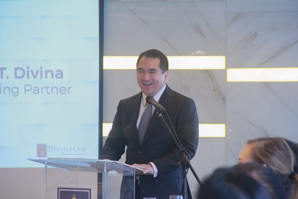 DivinaLaw hosts luncheon for NUSS delegates