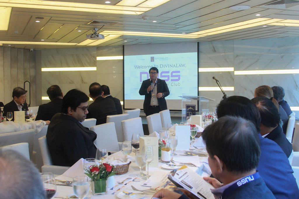 DivinaLaw hosts luncheon for NUSS delegates