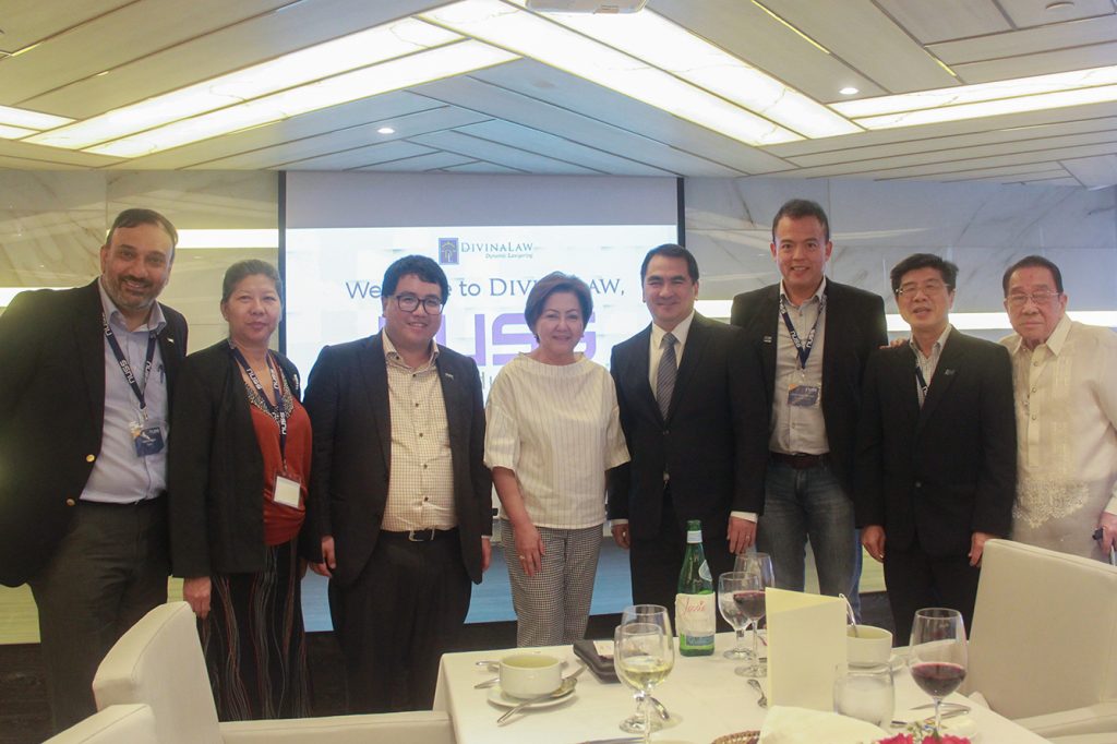 DivinaLaw hosts luncheon for NUSS delegates