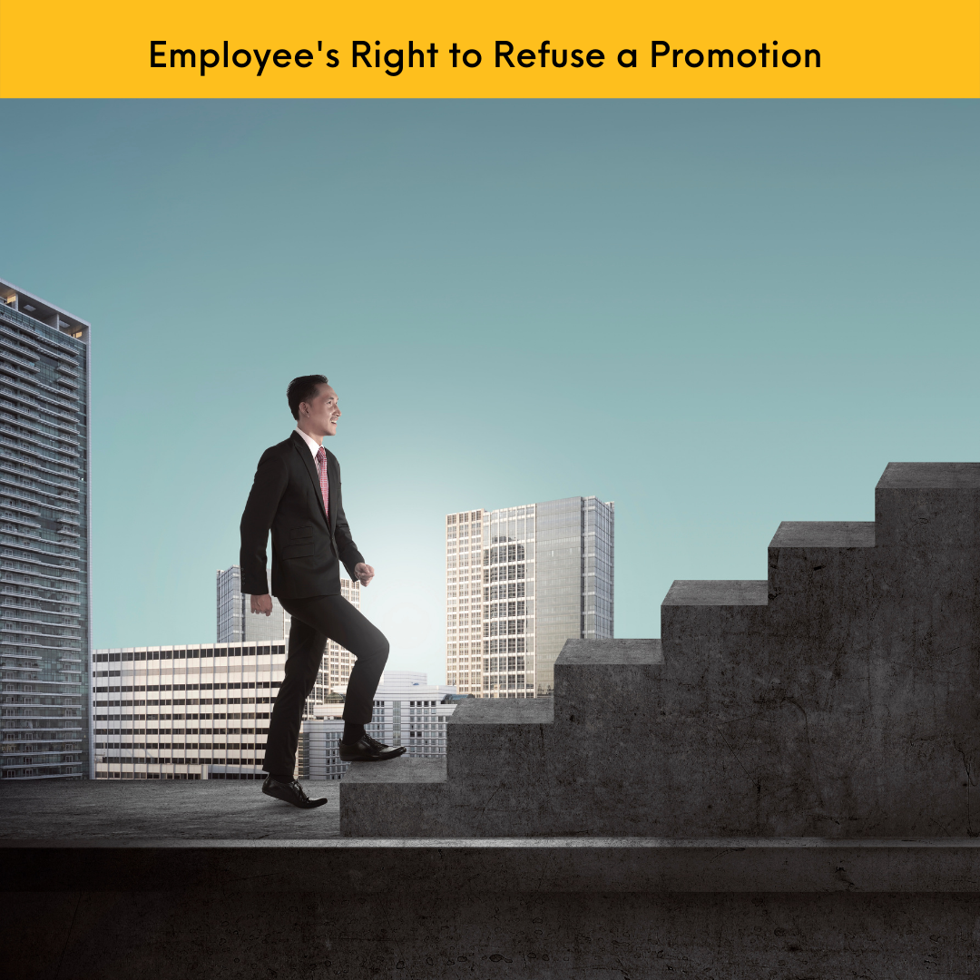 The right to say ‘no’: Not-so-common matters on promotion | DivinaLaw