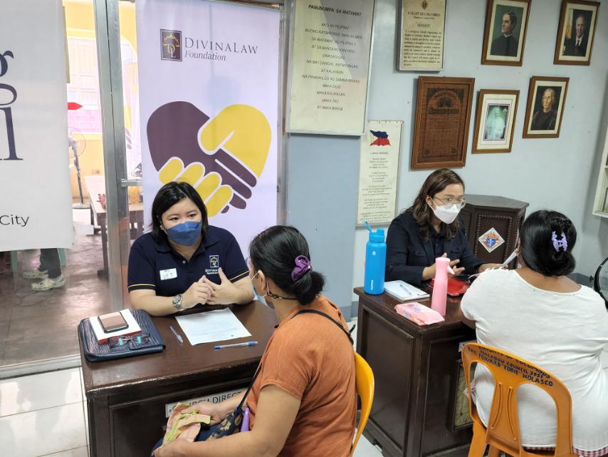 DivinaLaw Conducts Free Legal Clinic in Malabon