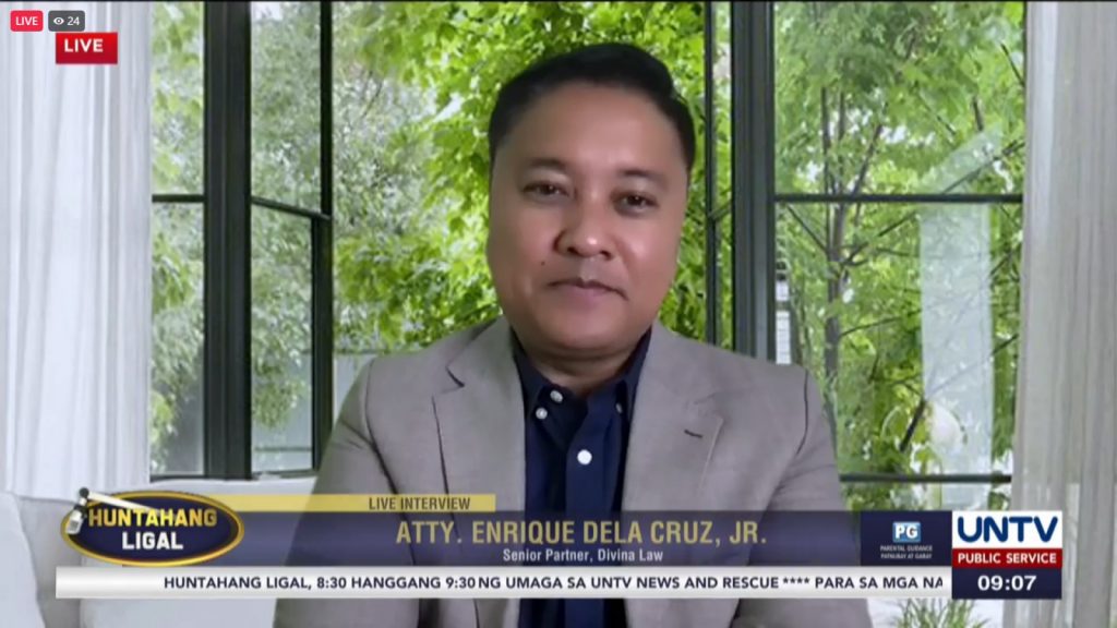 Atty. Dela Cruz at Huntahang Ligal