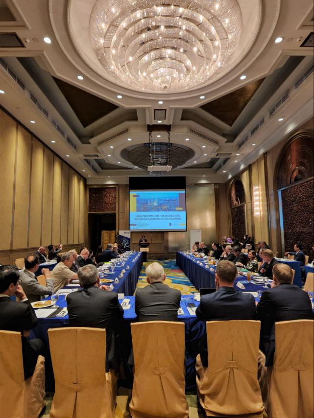 Atty. Divina speaks at ECCP European Ambassadors Meeting