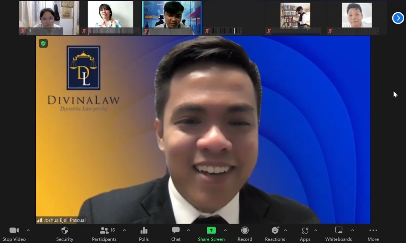 New Bar passer featured in UP talk DivinaLaw