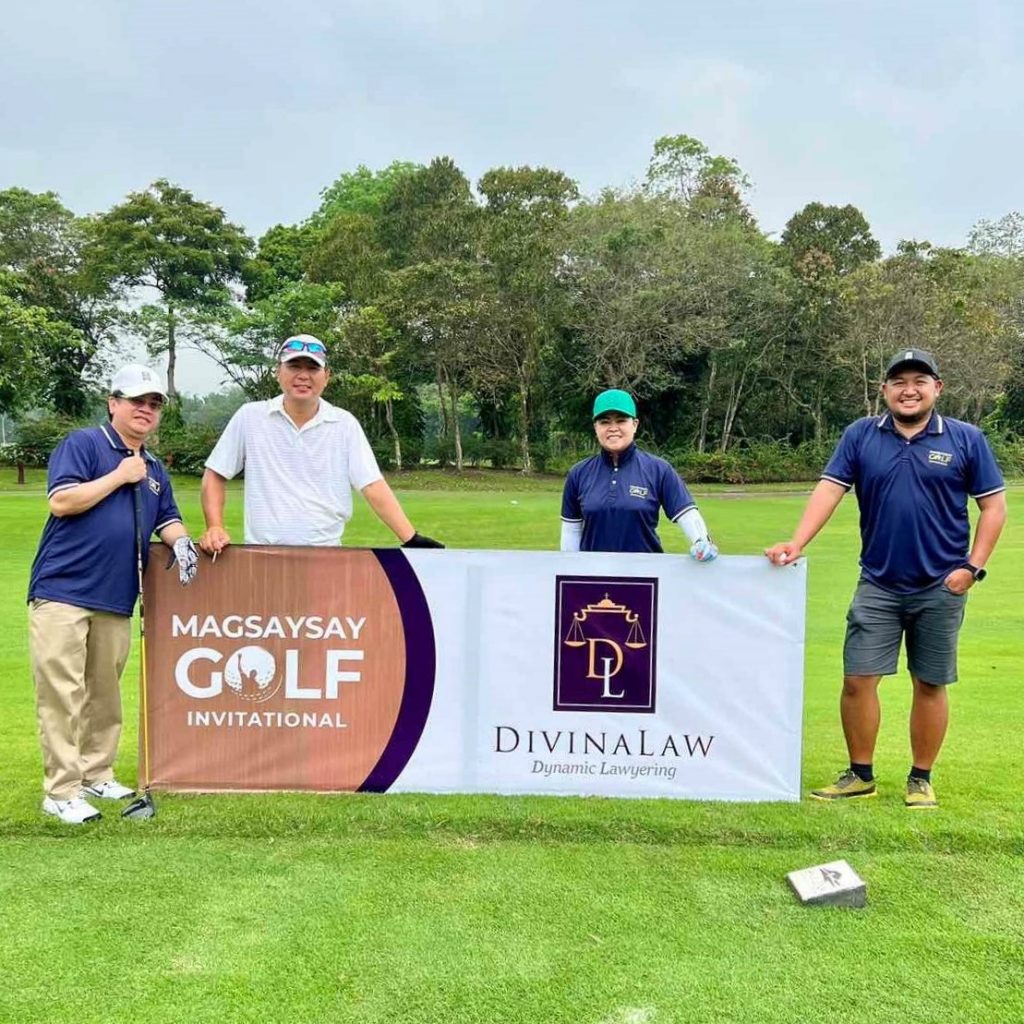 DivinaLaw at the Magsaysay Golf Invitational