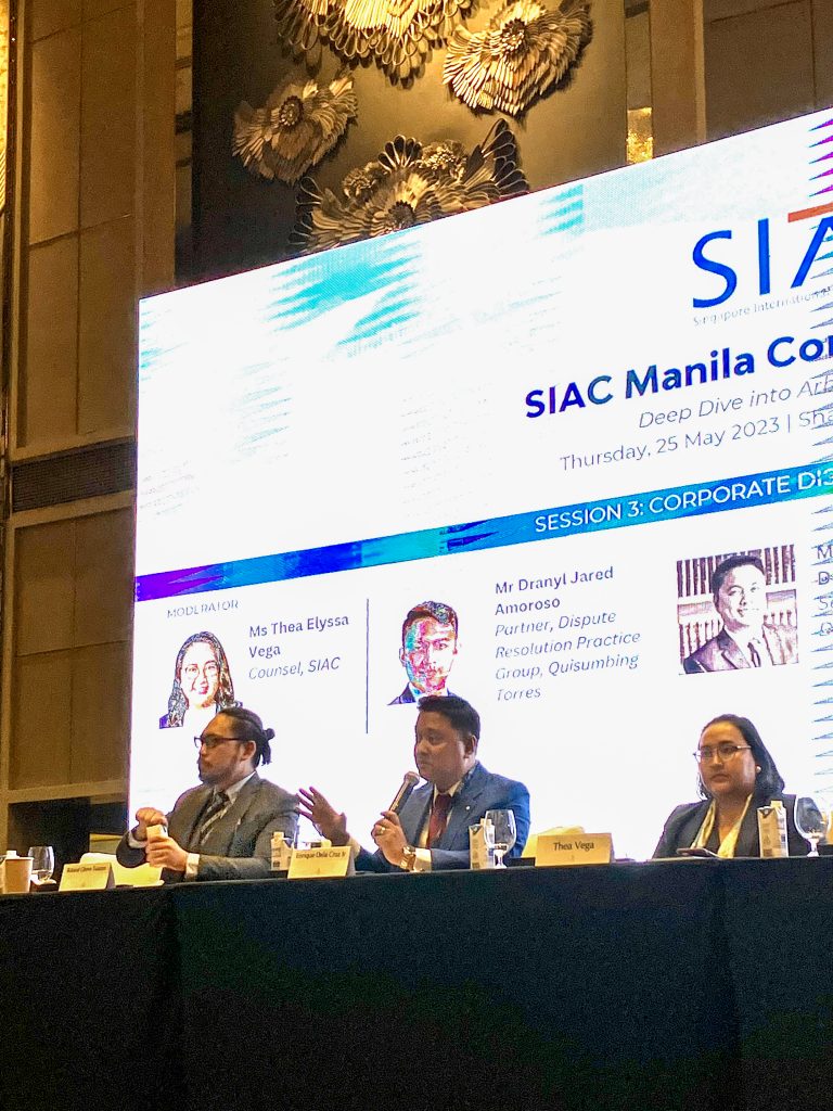 DivinaLaw at the 2023 SIAC Manila Conference