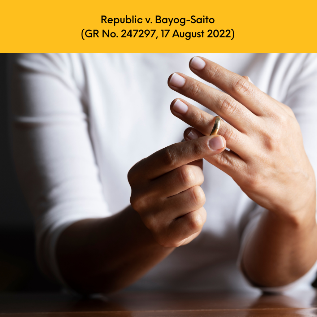 Divorcing foreign spouse