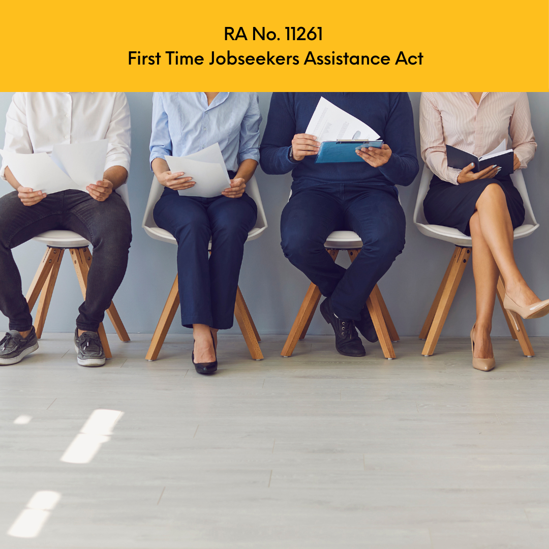 Firsttime jobseekers’ benefits DivinaLaw